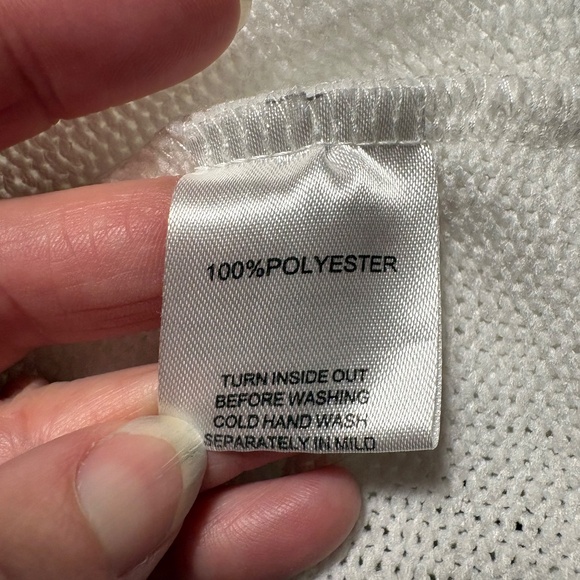 Sabo collared cardigan sweater - white - size medium / 6 - Picture 5 of 7